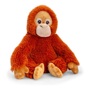 100% recycled orangutan soft toy - 25cm